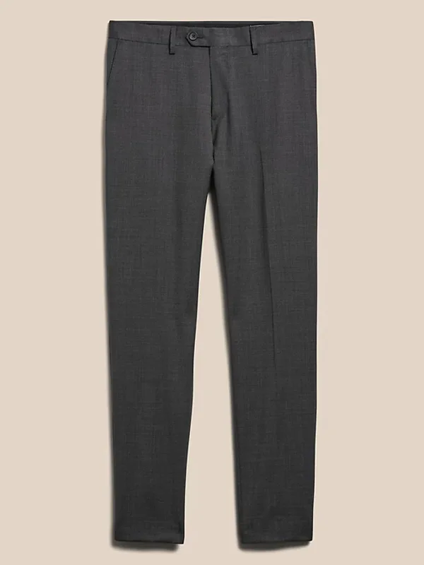 banana republic signature italian nailhead suit pant for men's wardrobe essentials